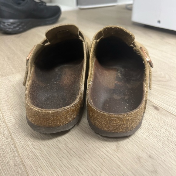 Birkenstock Boston Oiled Leather Tobacco Brown - Picture 4 of 6